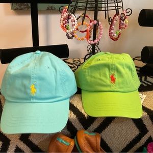 POLO RALPH LAUREN CLASSIC GREEN BASEBALL CAP